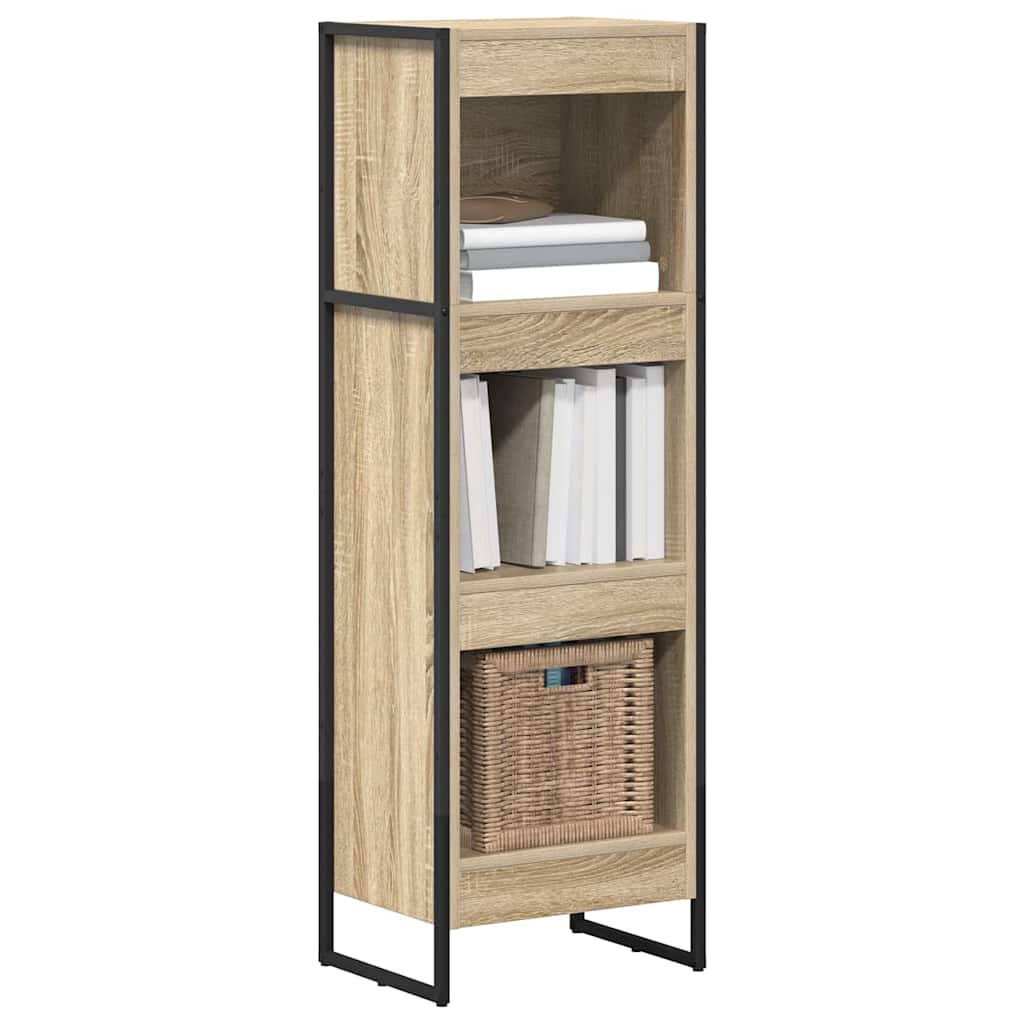 Book Cabinet Sonoma 40 x 30 x 121 cm Engineered Wood