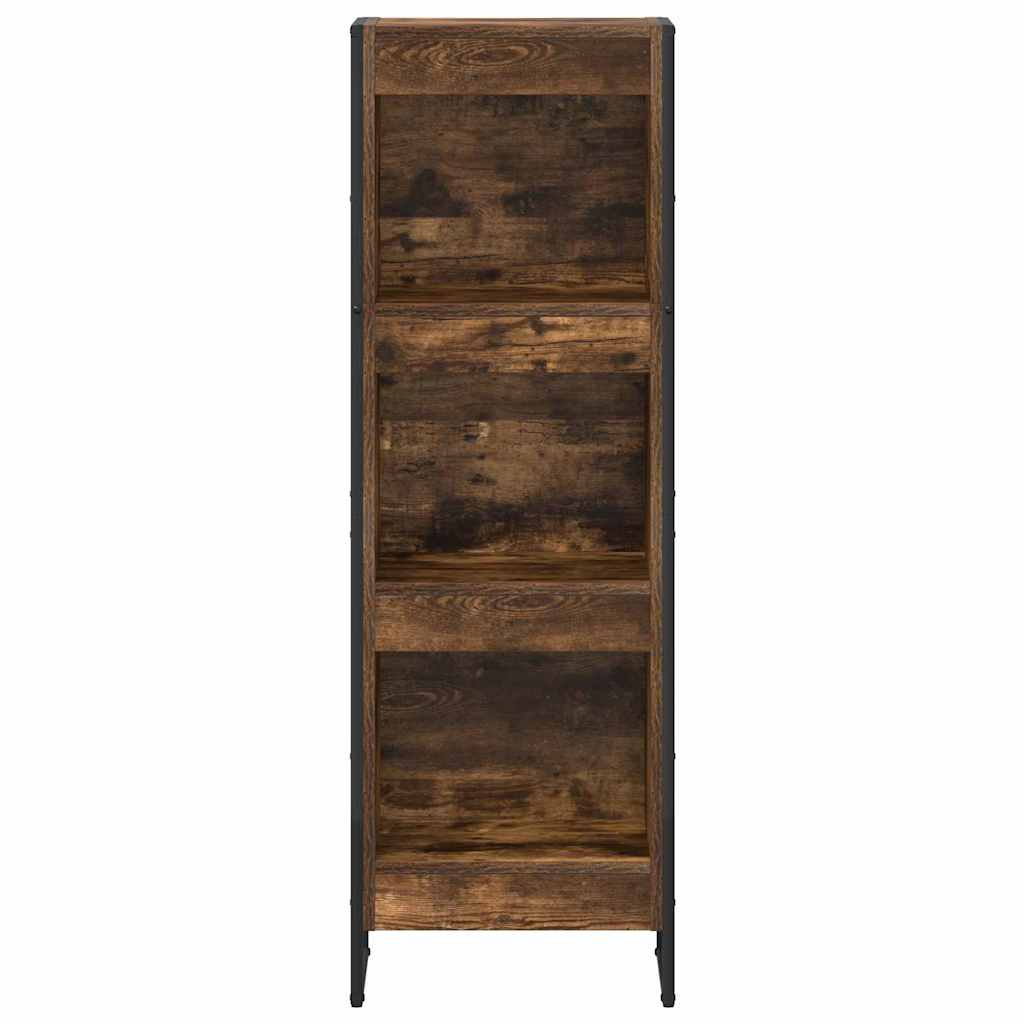 Book Cabinet Smoke Oak 40 x 30 x 121 cm Engineered Wood