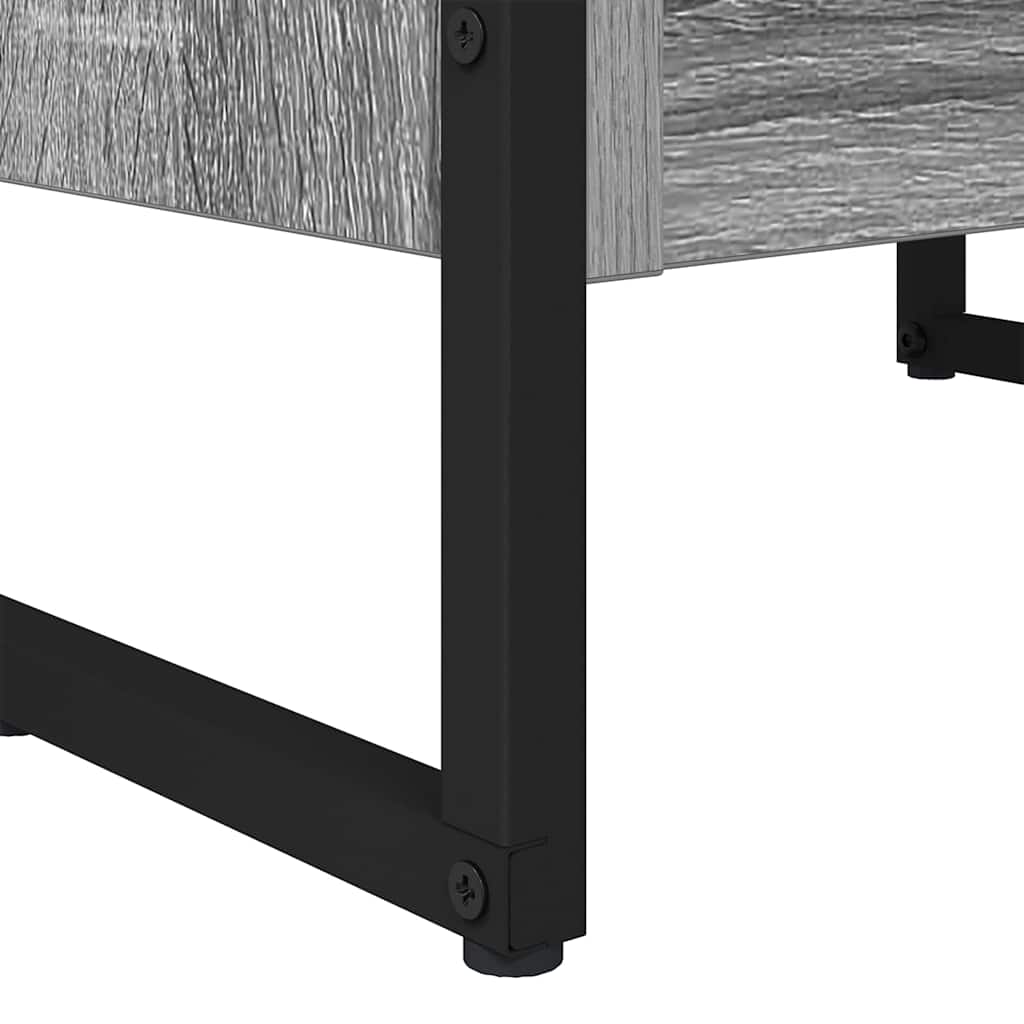 Book Cabinet Grey Sonoma 40 x 30 x 121 cm Engineered Wood