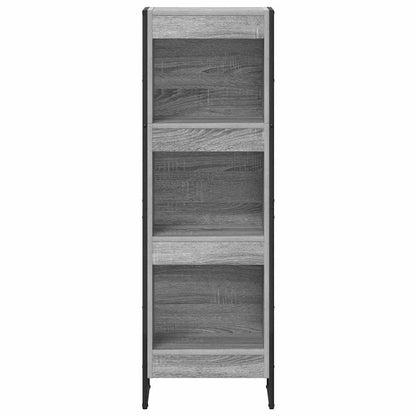 Book Cabinet 40 x 30 x 121 cm Engineered Wood Grey Sonoma