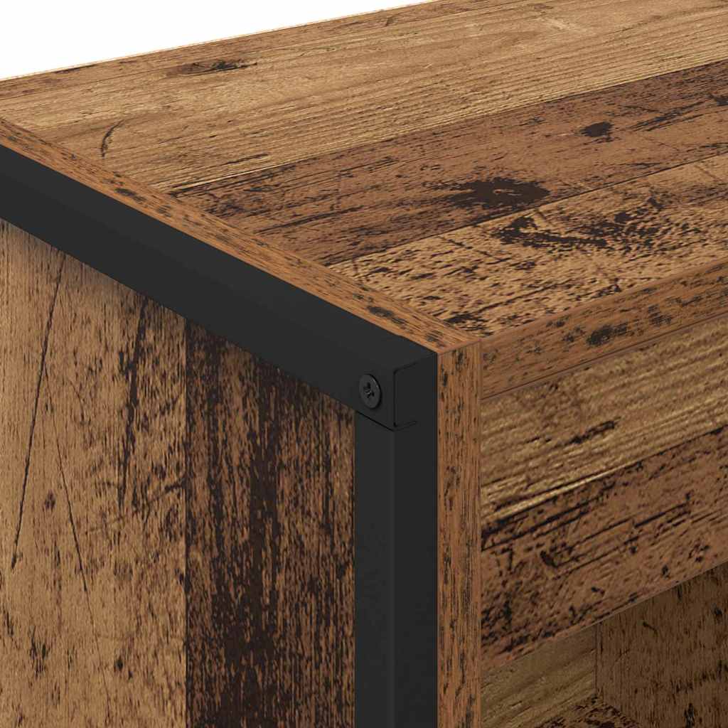 Book Cabinet Old Wood 40 x 30 x 121 cm Engineered Wood