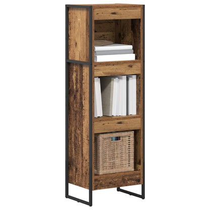 Book Cabinet Old Wood 40 x 30 x 121 cm Engineered Wood