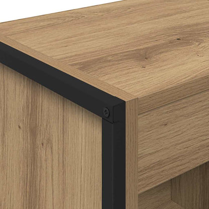 Book Cabinet Artisian Oak 40 x 30 x 121 cm Engineered Wood