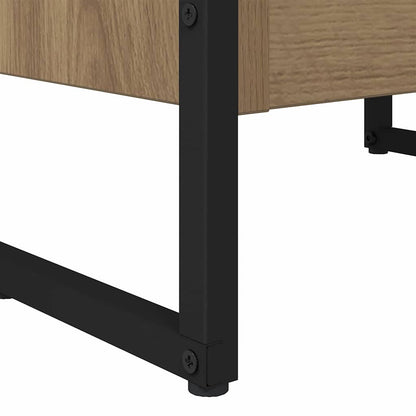 Book Cabinet Artisian Oak 40 x 30 x 121 cm Engineered Wood