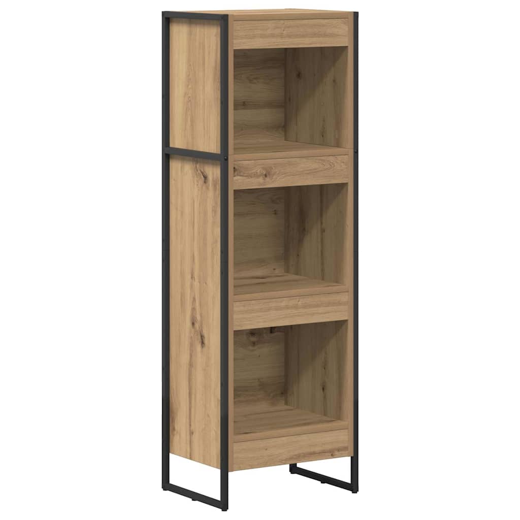 Book Cabinet Artisian Oak 40 x 30 x 121 cm Engineered Wood