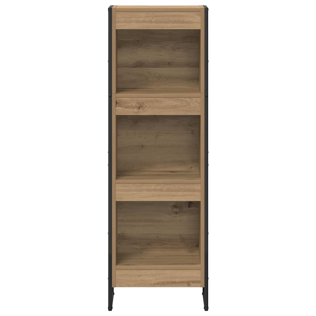 Book Cabinet Artisian Oak 40 x 30 x 121 cm Engineered Wood