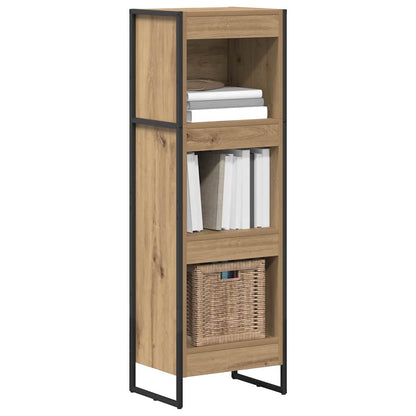 Book Cabinet Artisian Oak 40 x 30 x 121 cm Engineered Wood