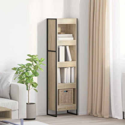 Book Cabinet Sonoma 40 x 30 x 155 cm Engineered Wood