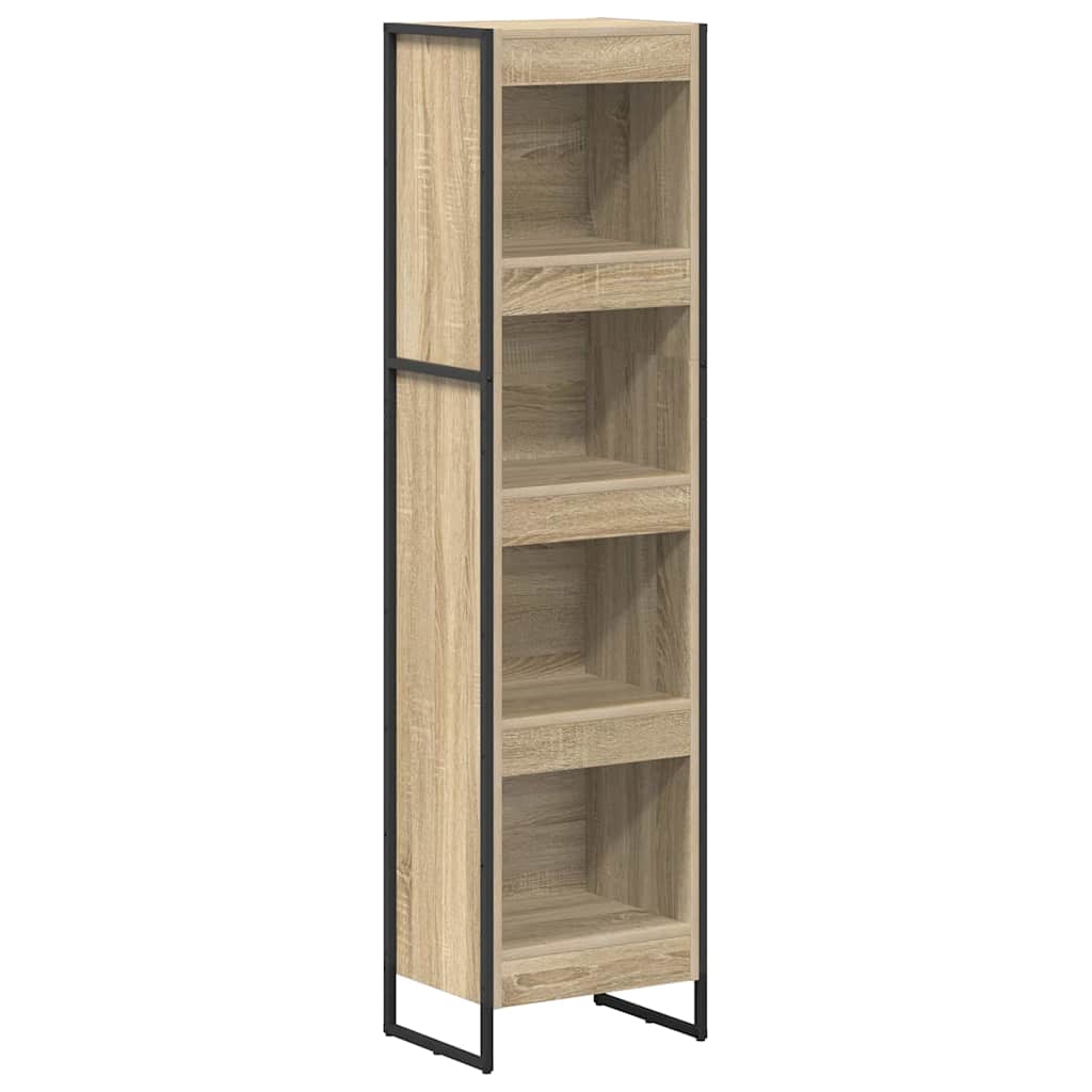 Book Cabinet Sonoma 40 x 30 x 155 cm Engineered Wood