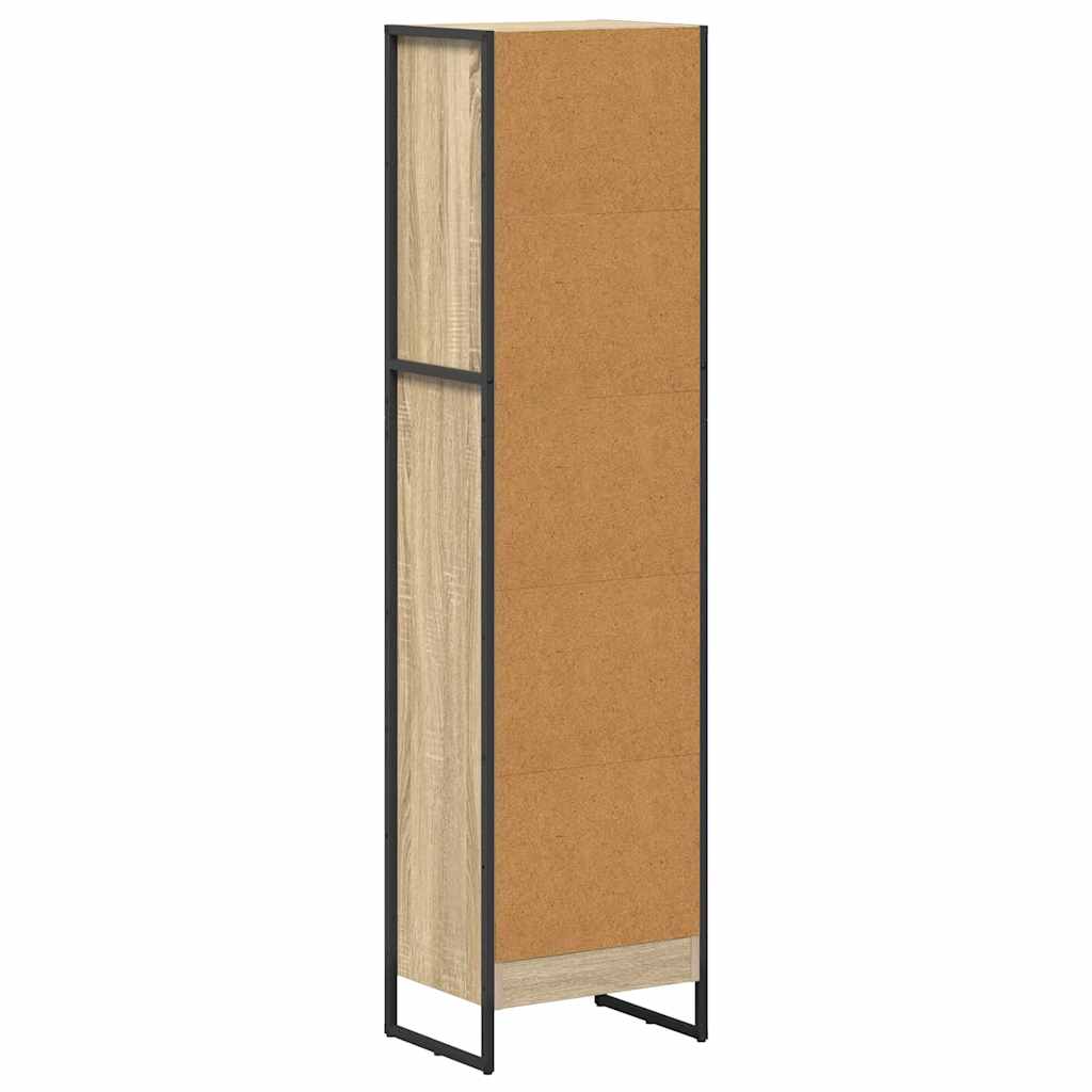 Book Cabinet Sonoma 40 x 30 x 155 cm Engineered Wood