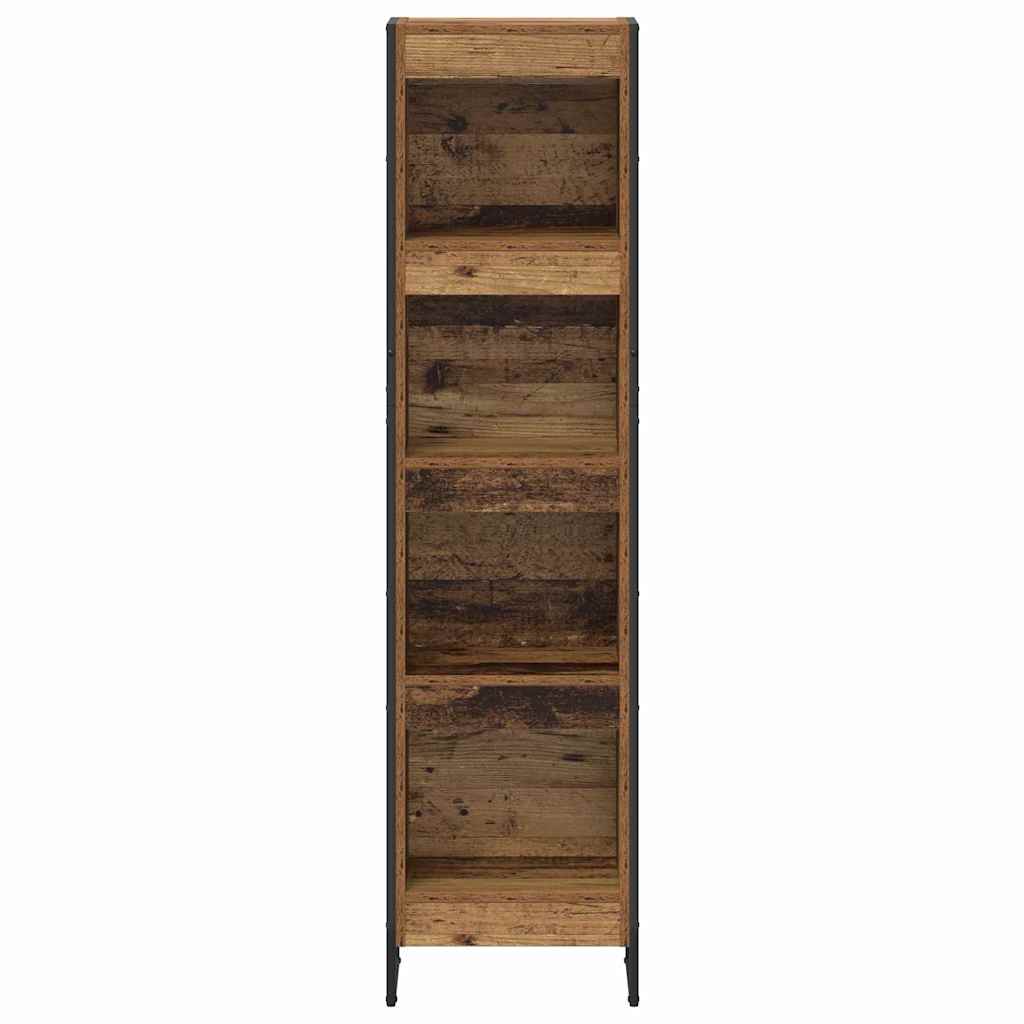 Book Cabinet Old Wood 40 x 30 x 155 cm Engineered Wood