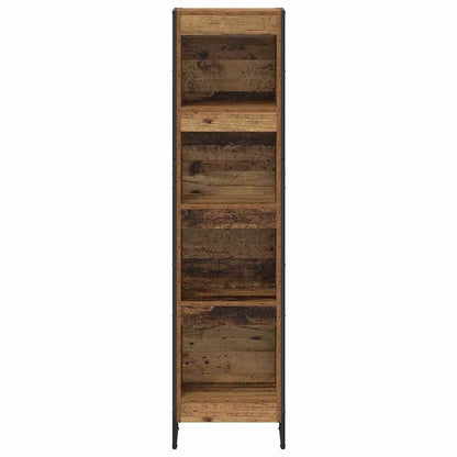 Book Cabinet Old Wood 40 x 30 x 155 cm Engineered Wood