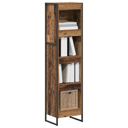Book Cabinet Old Wood 40 x 30 x 155 cm Engineered Wood