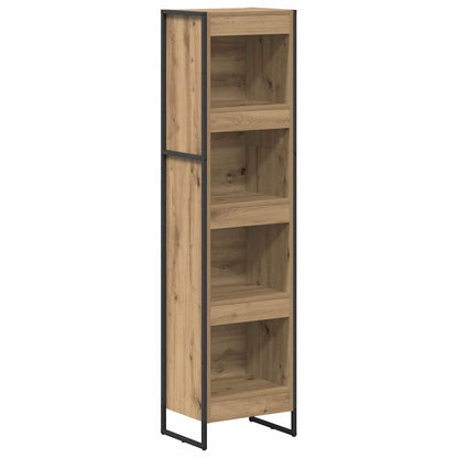 Book Cabinet Artisian Oak 40 x 30 x 155 cm Engineered Wood