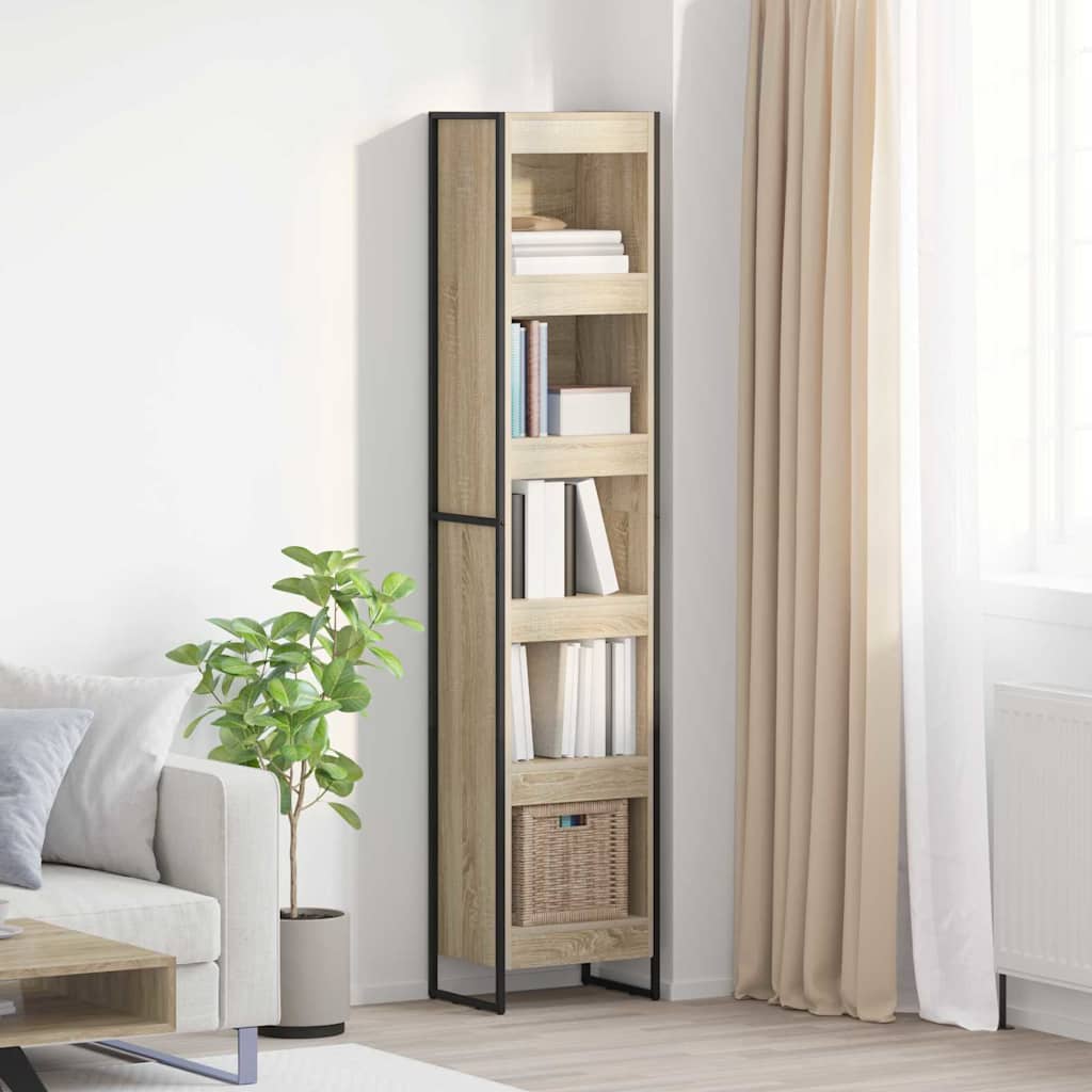 Book Cabinet Sonoma 40 x 30 x 189.5 cm Engineered Wood