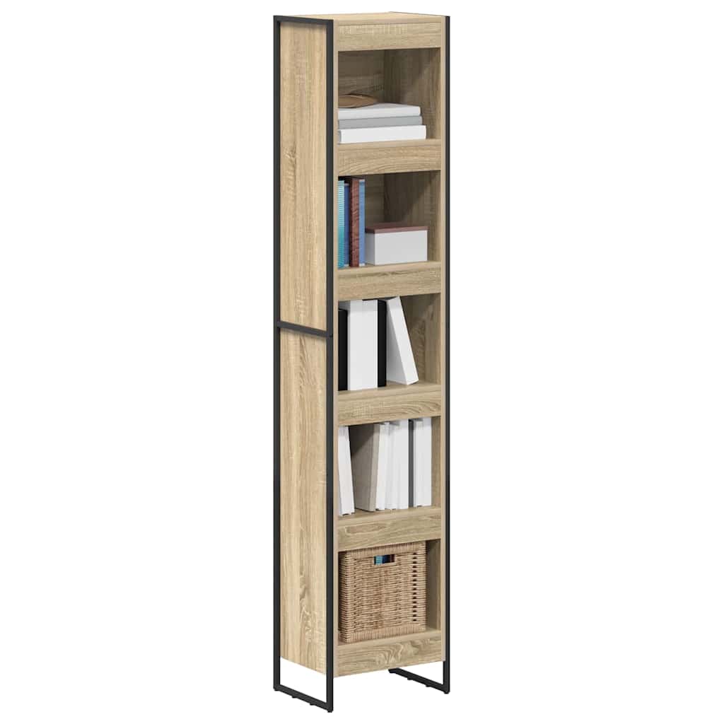 Book Cabinet Sonoma 40 x 30 x 189.5 cm Engineered Wood