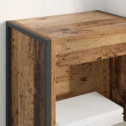 Book Cabinet Old Wood 40 x 30 x 189.5 cm Engineered Wood