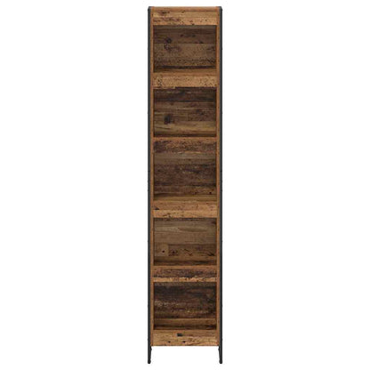 Book Cabinet Old Wood 40 x 30 x 189.5 cm Engineered Wood