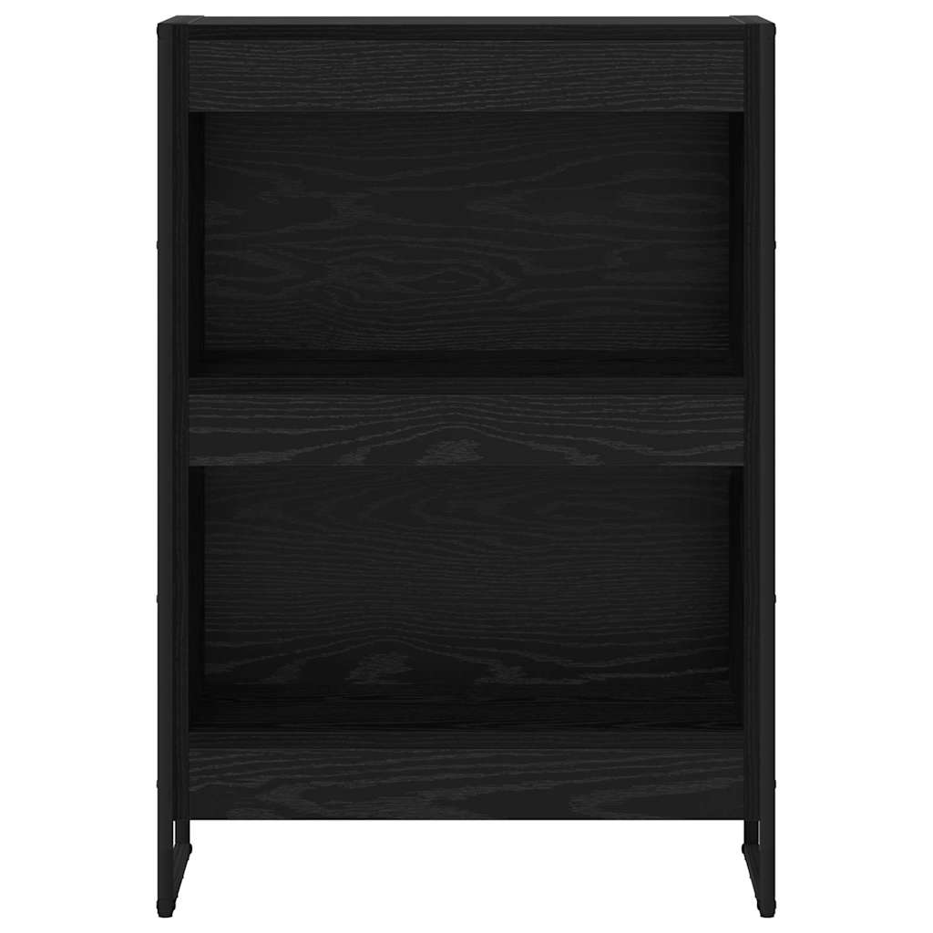 Book Cabinet 60 x 30 x 86.5 cm Engineered Wood Black Oak