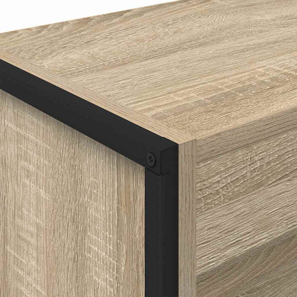 Book Cabinet Sonoma 60 x 30 x 86.5 cm Engineered Wood