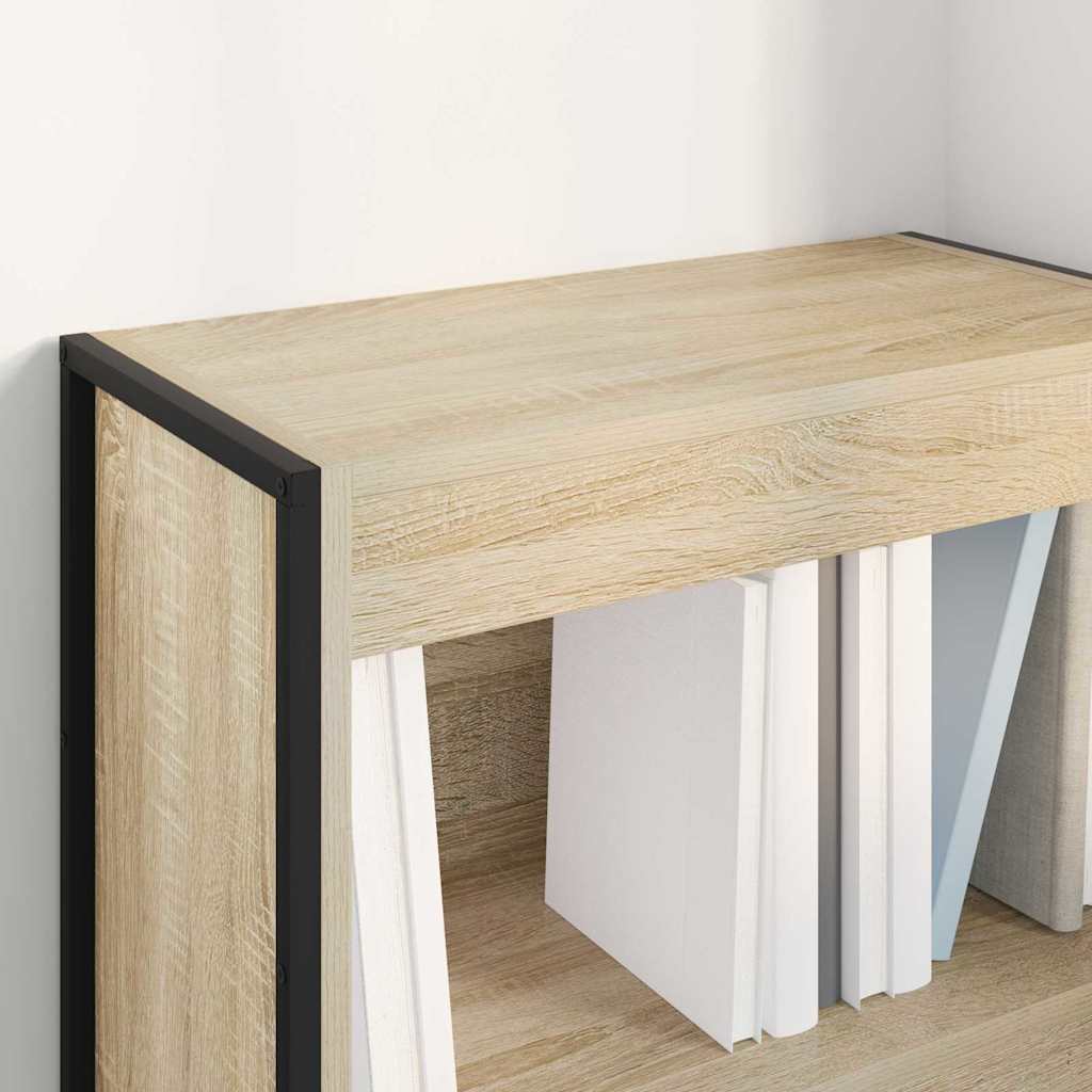 Book Cabinet Sonoma 60 x 30 x 86.5 cm Engineered Wood