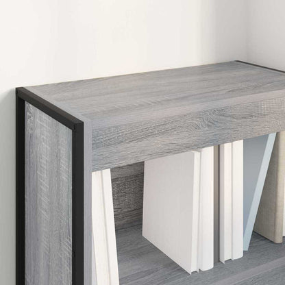 Book Cabinet 60 x 30 x 86.5 cm Engineered Wood Grey Sonoma