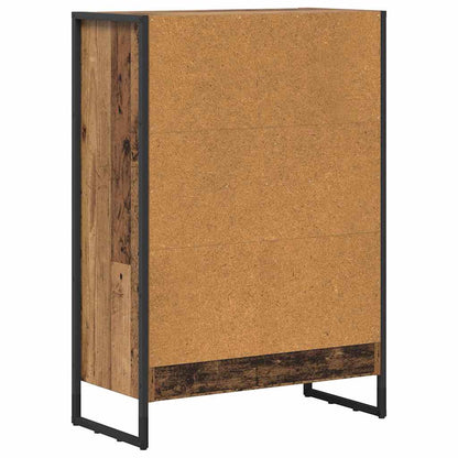 Book Cabinet Old Wood 60 x 30 x 86.5 cm Engineered Wood