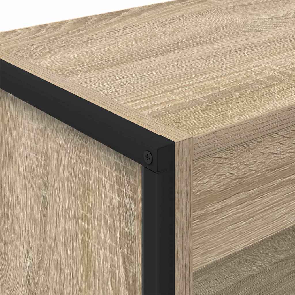 Book Cabinet Sonoma 60 x 30 x 121 cm Engineered Wood