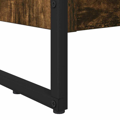 Book Cabinet Smoke Oak 60 x 30 x 121 cm Engineered Wood