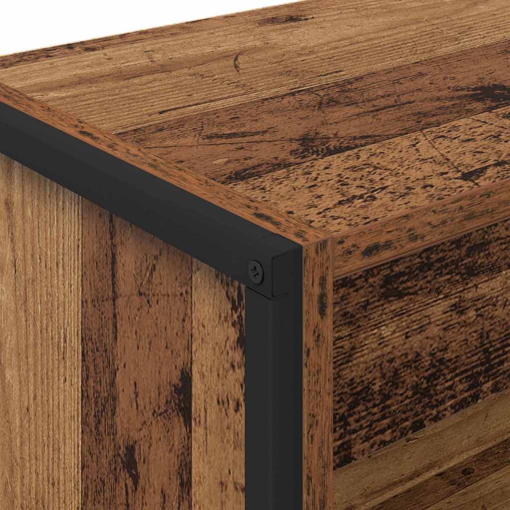 Book Cabinet Old Wood 60 x 30 x 121 cm Engineered Wood