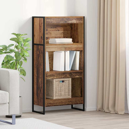 Book Cabinet Old Wood 60 x 30 x 121 cm Engineered Wood