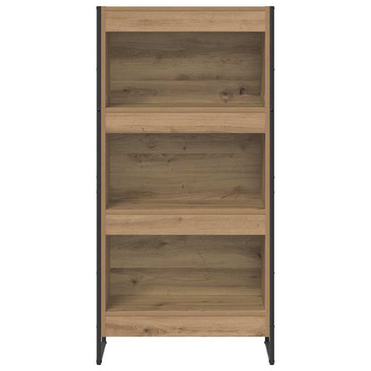 Book Cabinet Artisian Oak 60 x 30 x 121 cm Engineered Wood