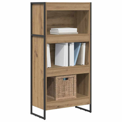 Book Cabinet Artisian Oak 60 x 30 x 121 cm Engineered Wood