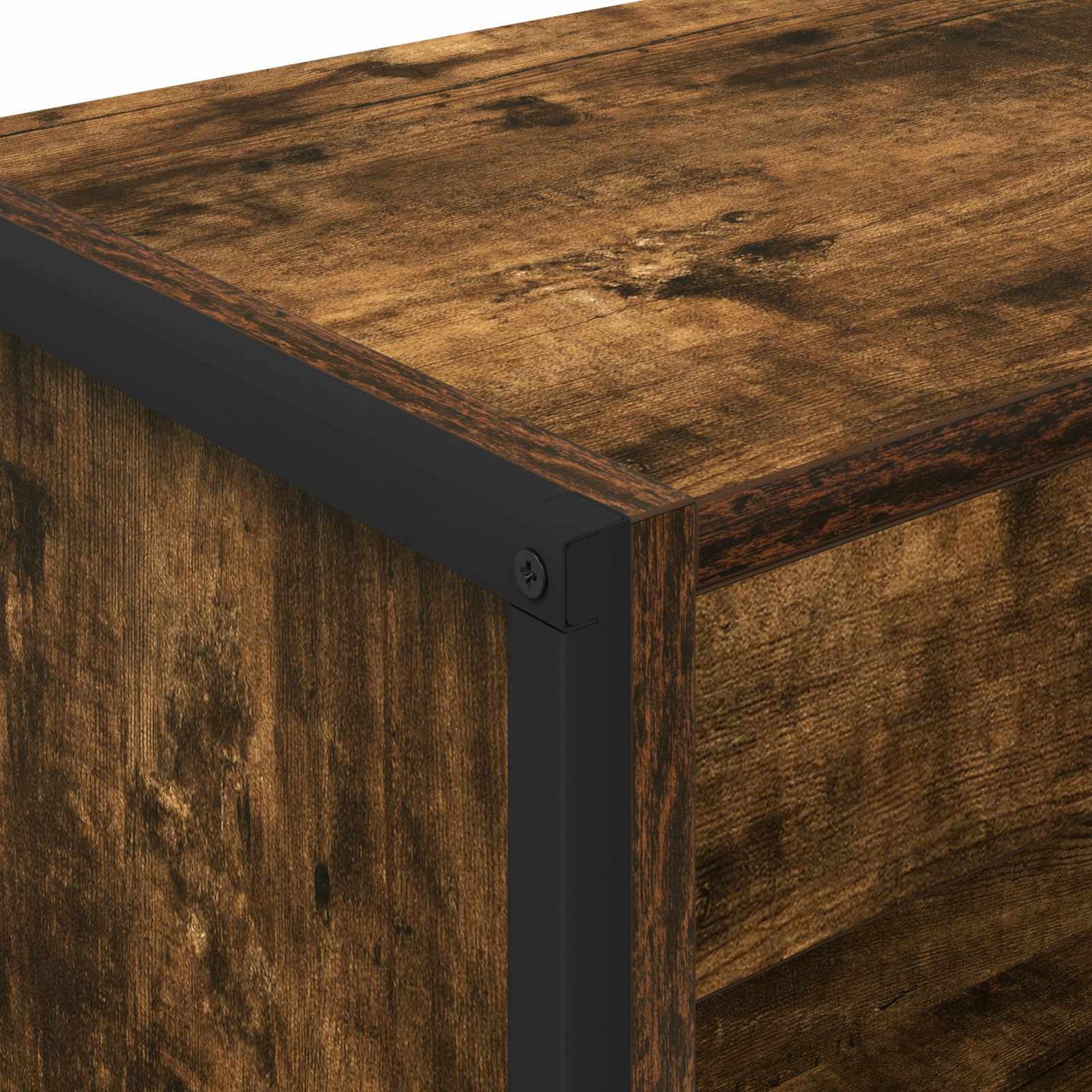 Book Cabinet Smoke Oak 60 x 30 x 155 cm Engineered Wood