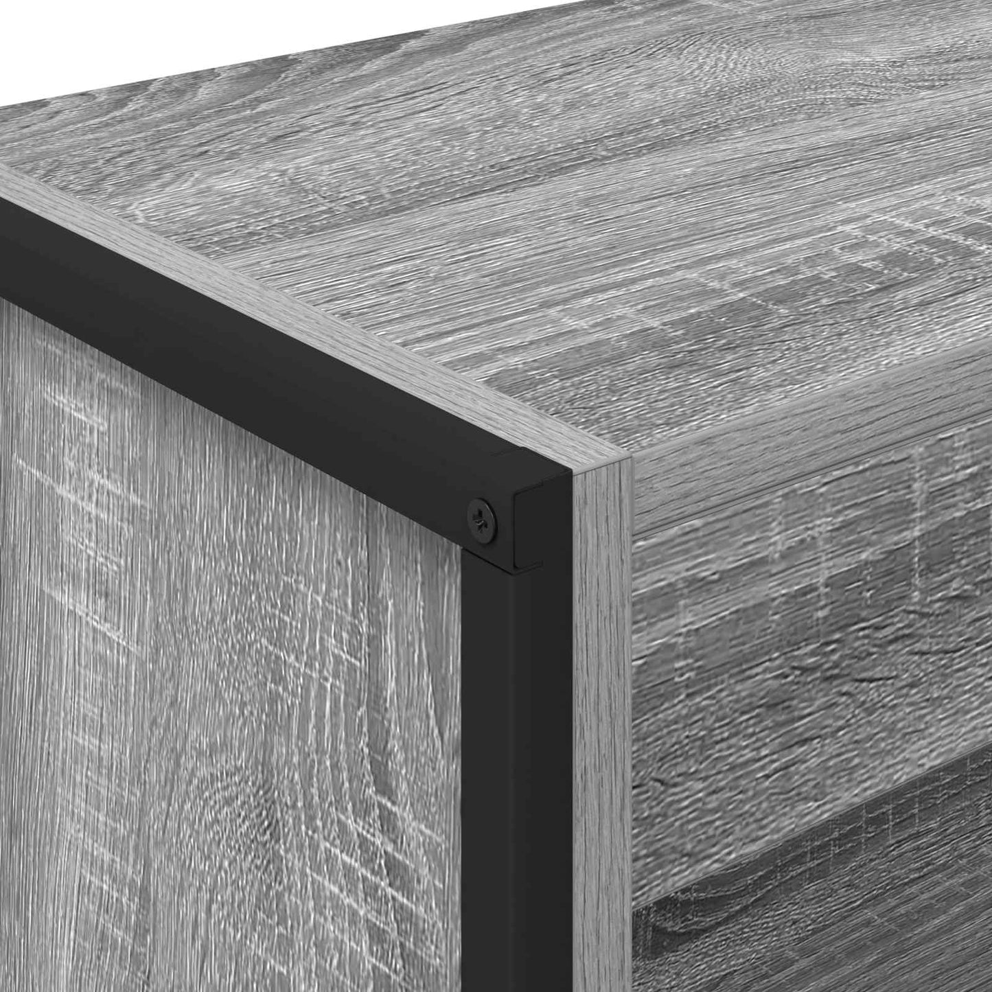 Book Cabinet 60 x 30 x 155 cm Engineered Wood Grey Sonoma