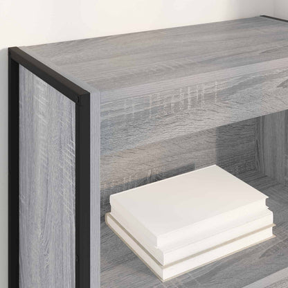 Book Cabinet 60 x 30 x 155 cm Engineered Wood Grey Sonoma