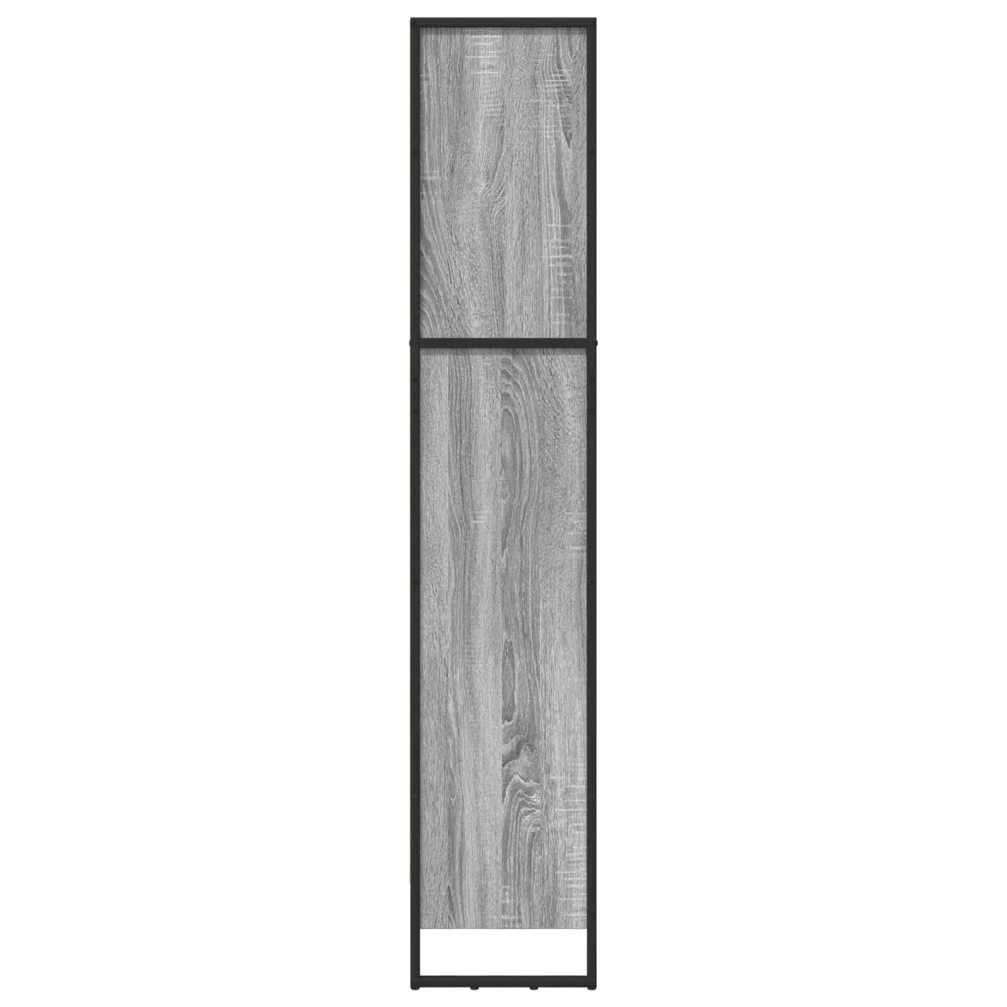 Book Cabinet 60 x 30 x 155 cm Engineered Wood Grey Sonoma