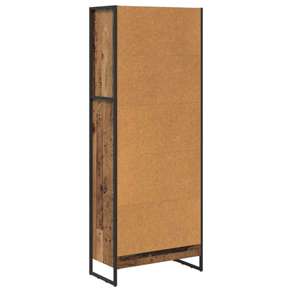 Book Cabinet Old Wood 60 x 30 x 155 cm Engineered Wood