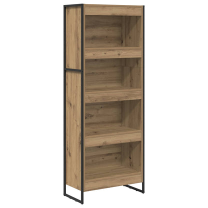 Book Cabinet Artisian Oak 60 x 30 x 155 cm Engineered Wood
