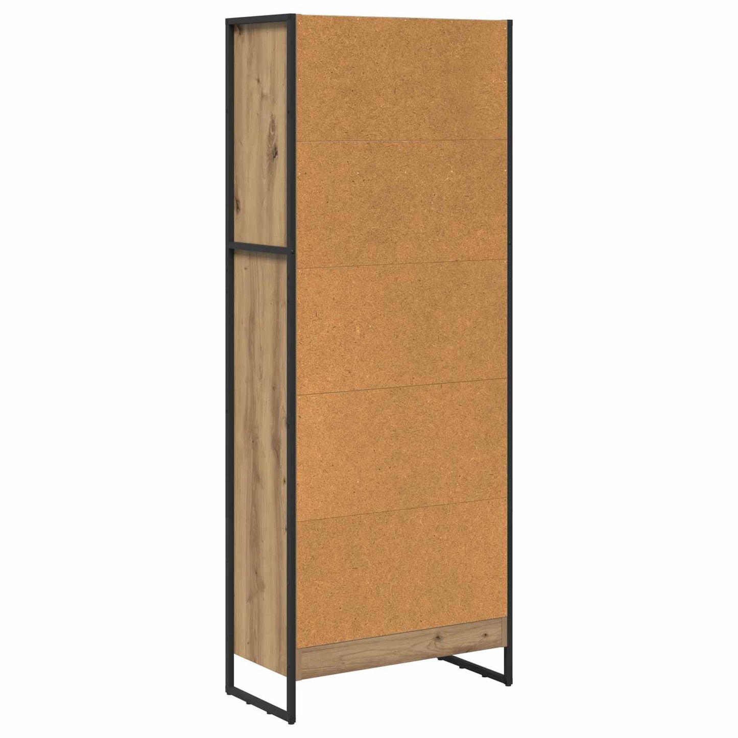 Book Cabinet Artisian Oak 60 x 30 x 155 cm Engineered Wood