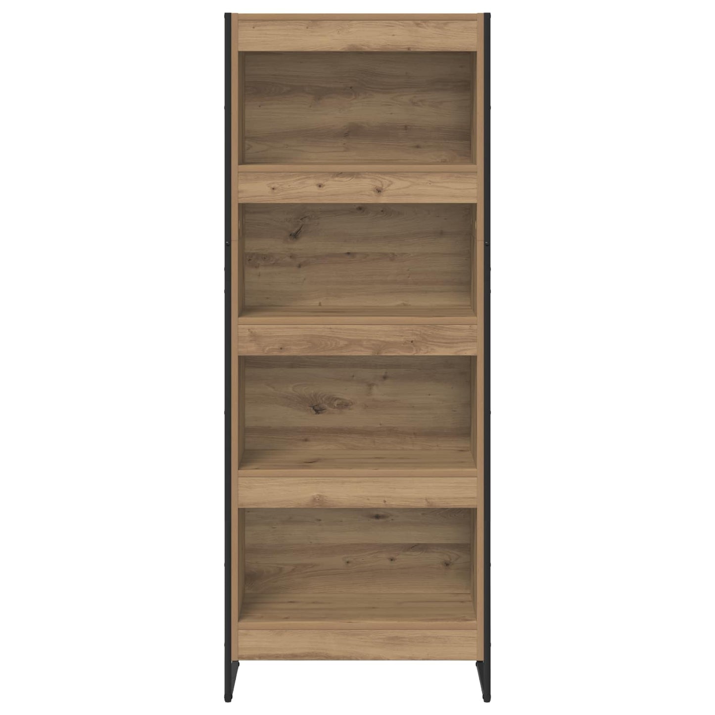 Book Cabinet Artisian Oak 60 x 30 x 155 cm Engineered Wood