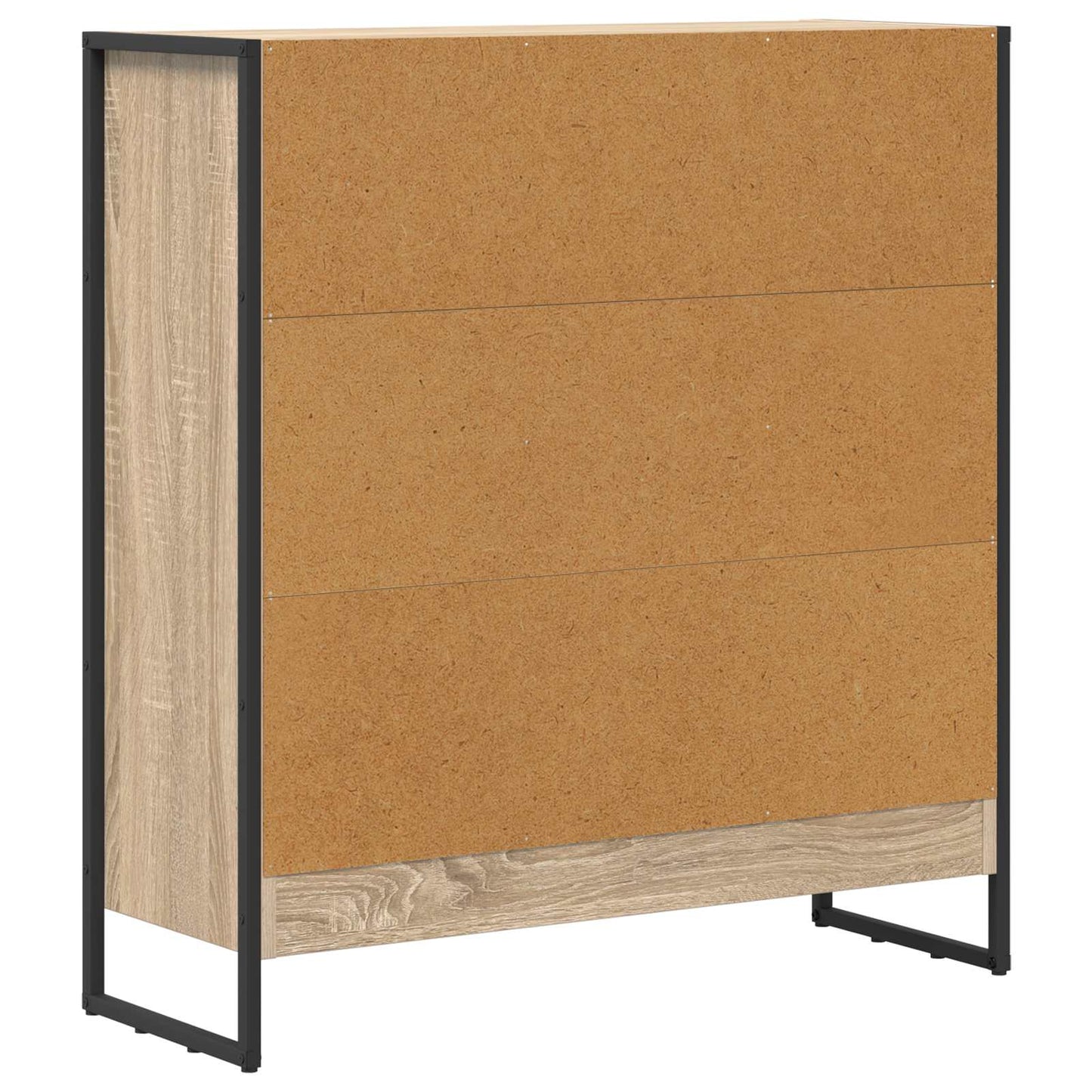 Book Cabinet Sonoma 80 x 30 x 86.5 cm Engineered Wood