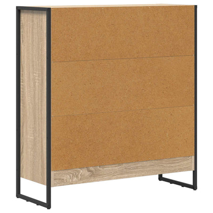 Book Cabinet Sonoma 80 x 30 x 86.5 cm Engineered Wood