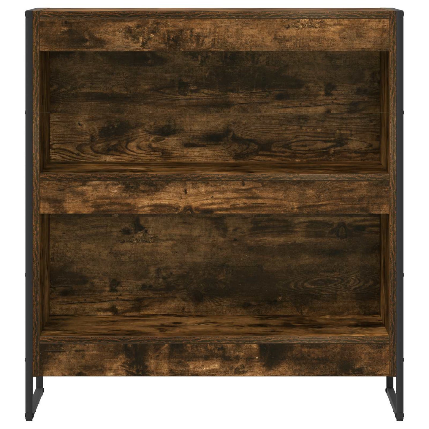 Book Cabinet Smoke Oak 80 x 30 x 86.5 cm Engineered Wood