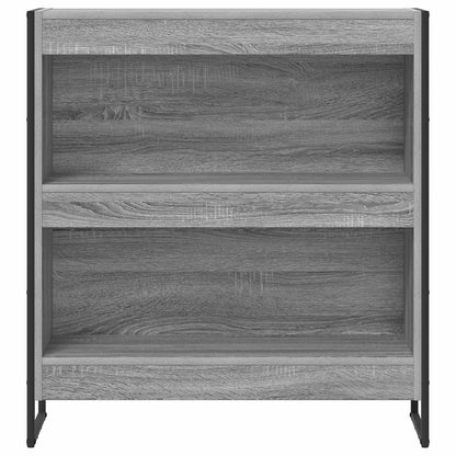 Book Cabinet 80 x 30 x 86.5 cm Engineered Wood Grey Sonoma