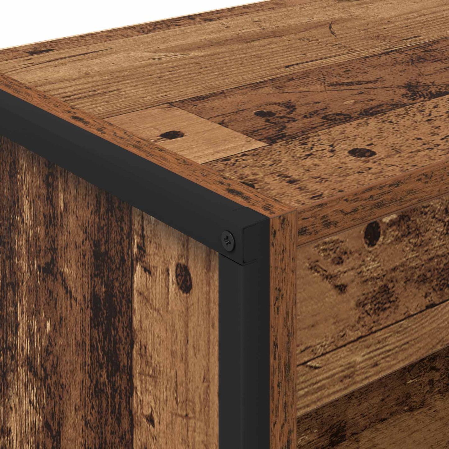 Book Cabinet Old Wood 80 x 30 x 86.5 cm Engineered Wood