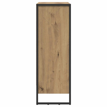 Book Cabinet Artisian Oak 80 x 30 x 86.5 cm Engineered Wood