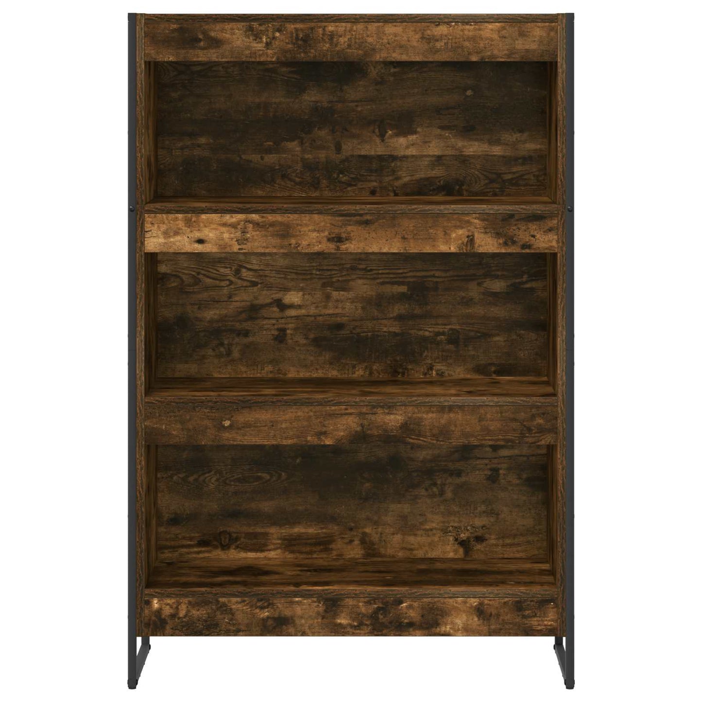 Book Cabinet Smoke Oak 80 x 30 x 121 cm Engineered Wood