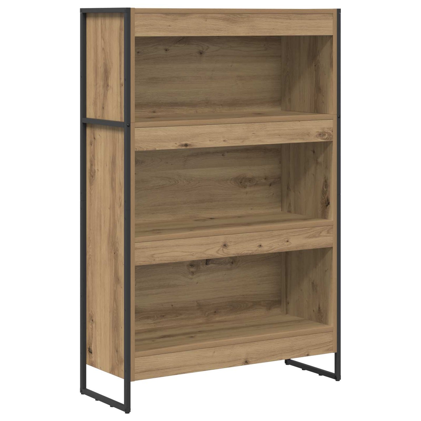 Book Cabinet Artisian Oak 80 x 30 x 121 cm Engineered Wood