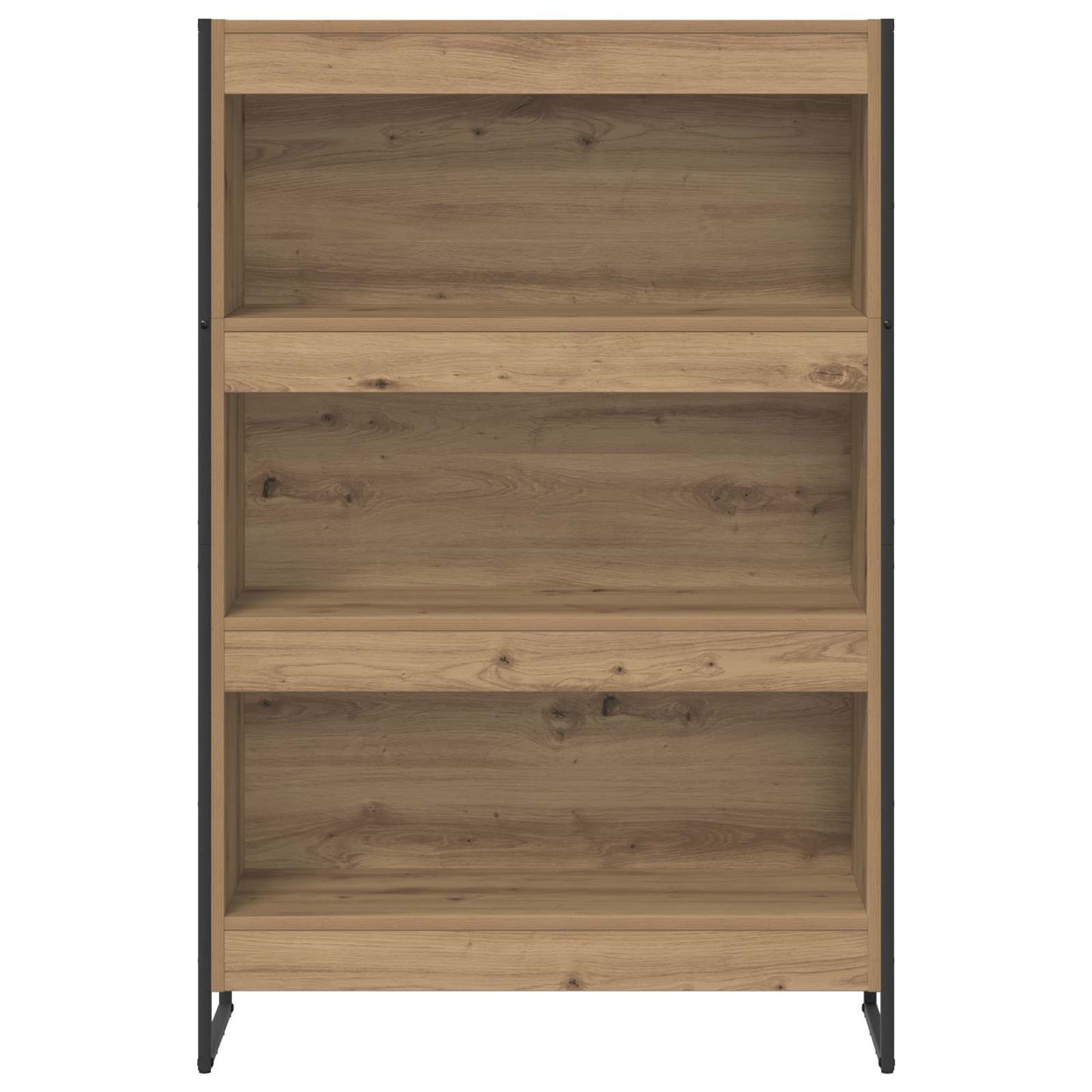 Book Cabinet Artisian Oak 80 x 30 x 121 cm Engineered Wood